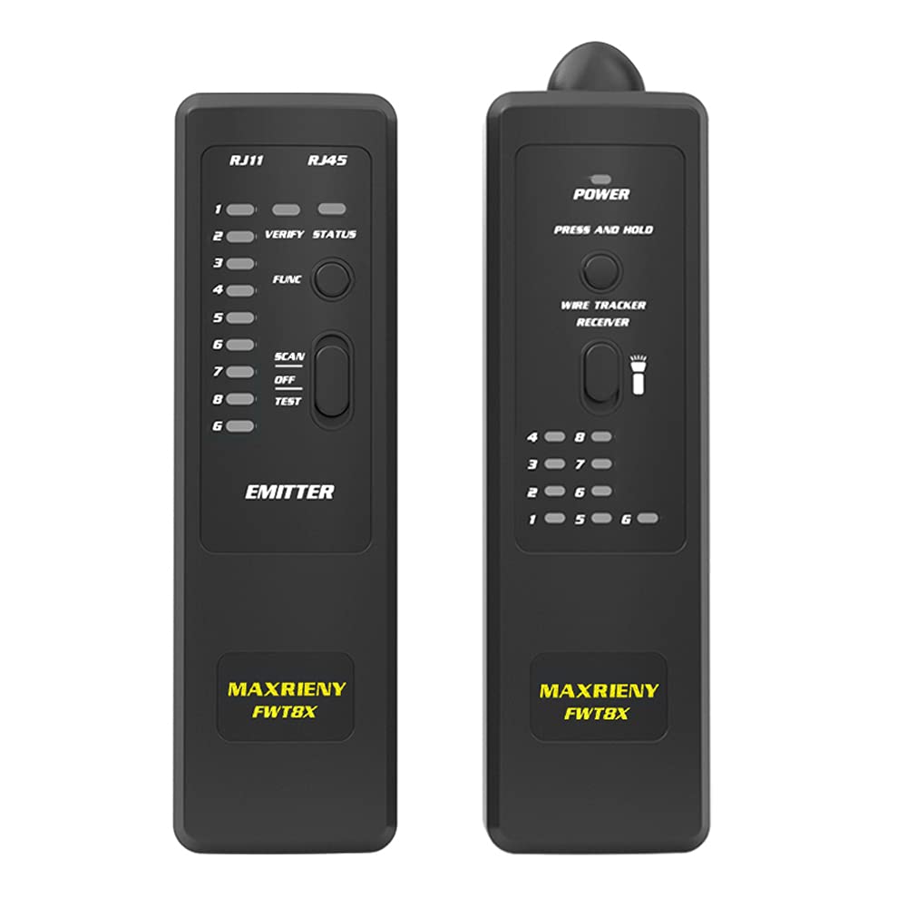 Generic FWT8X Digital Signal Dual Mode Network Wire Line Finder Analyzer Detector Collation RJ45 RJ11 Accurate Ethernet LAN Tracer-image-39