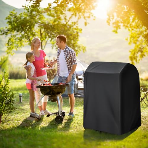 Samhe Grill Cover, 40-Inch Waterproof UV Resistant Heavy Duty BBQ Gas Grill Cover for Nexgrill Brinkmann Weber Char-Broil and More