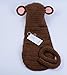 CX-Queen Baby Photography Prop Brown Monkey Handmade Crochet Knitted Costume