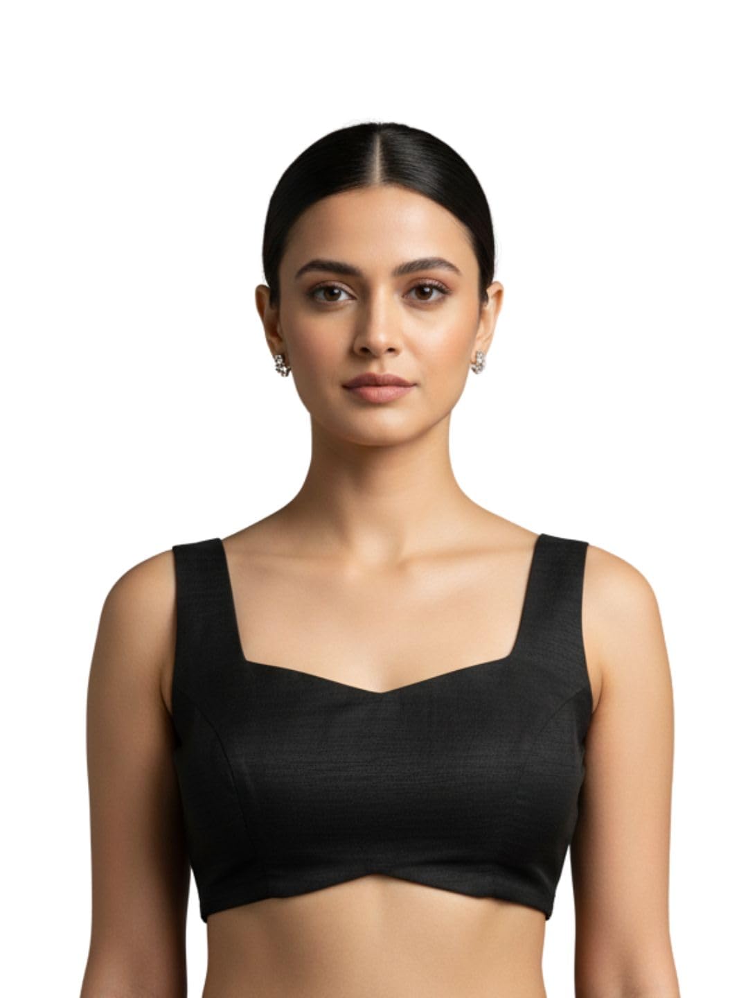 thevasa Women's Princess Tie-Back Padded Blouse-picture-35