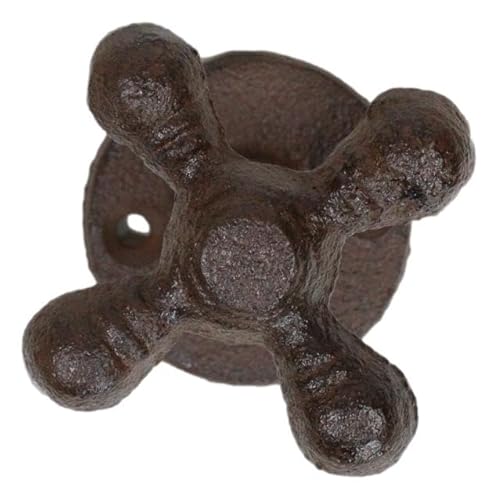 Ebros Gift Pack Of 2 Cast Iron Vintage Rustic Old
