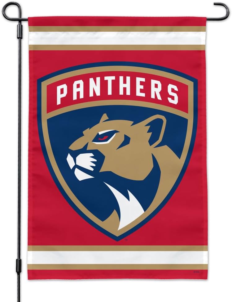 NHL Florida Panthers Logo Garden Yard Flag
