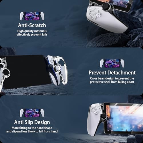 Étui PlayStation Portal antichoc avec verre trempé et coque fine