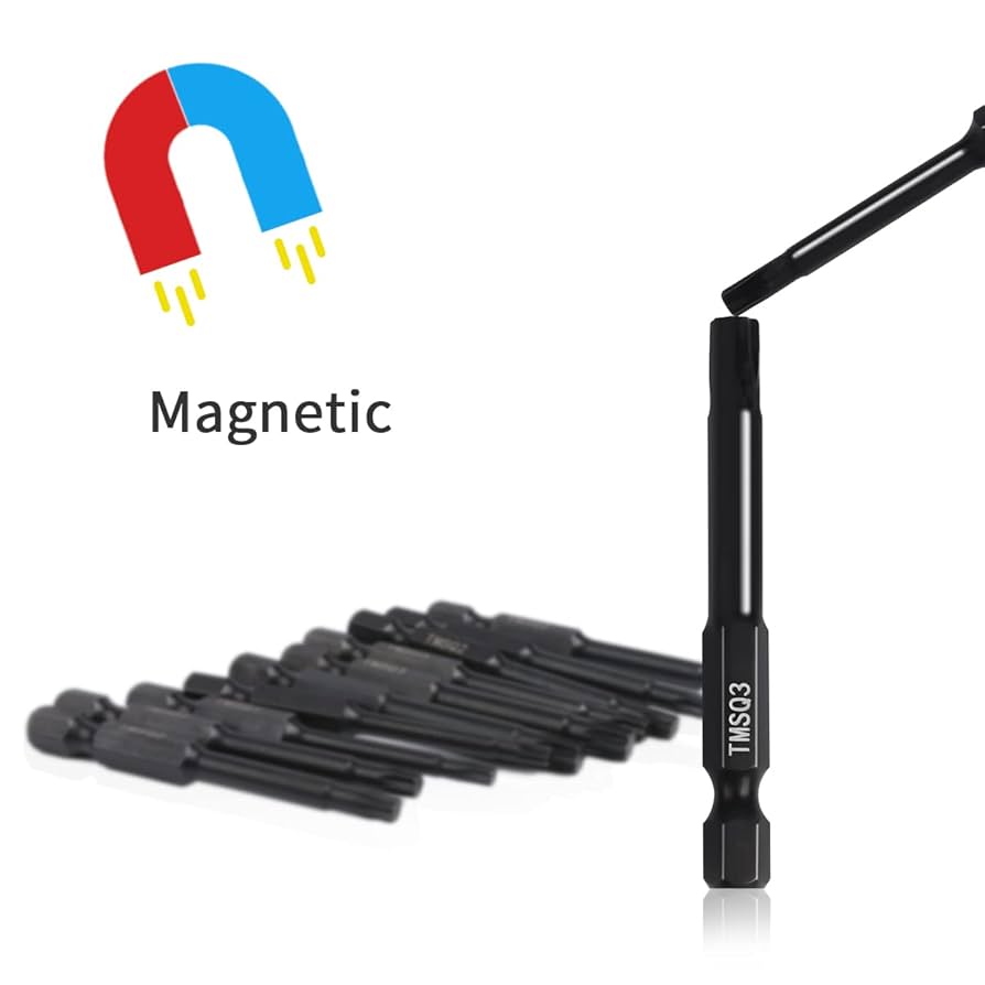 Double Square 8 Point Star Bit Set (10 Pack - 2.3