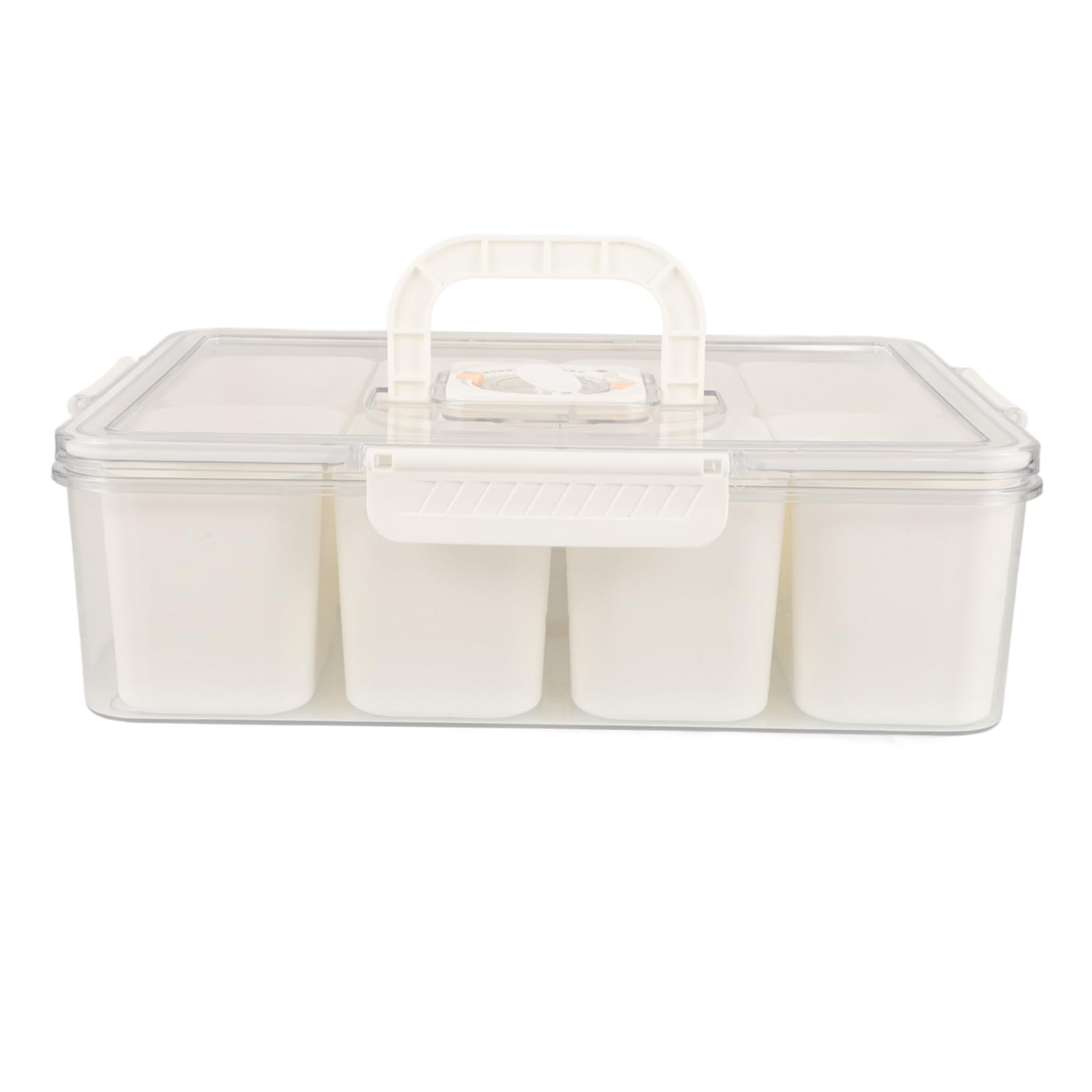 Cabilock Boîte à Collation pour Fruits Secs Et Noix Couvercle de Capacité Facile à Ouvrir pour Les Réunions de Cuisine