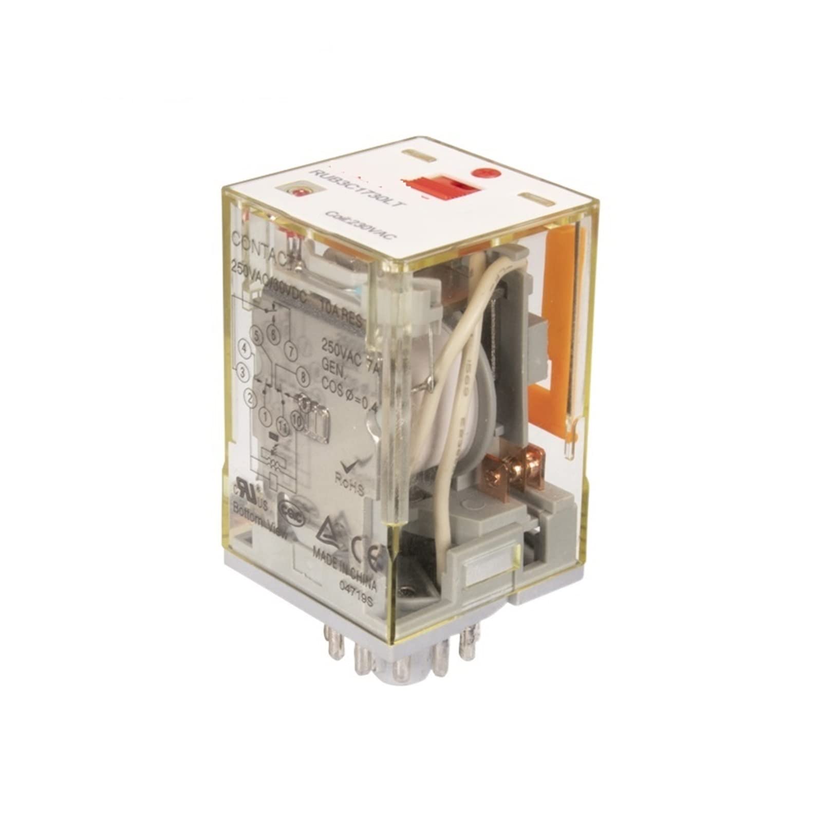 Relais hh52p DC remplacement pour dépannage de circuit électrique 230V