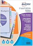 Onglets personnalisables et imprimables