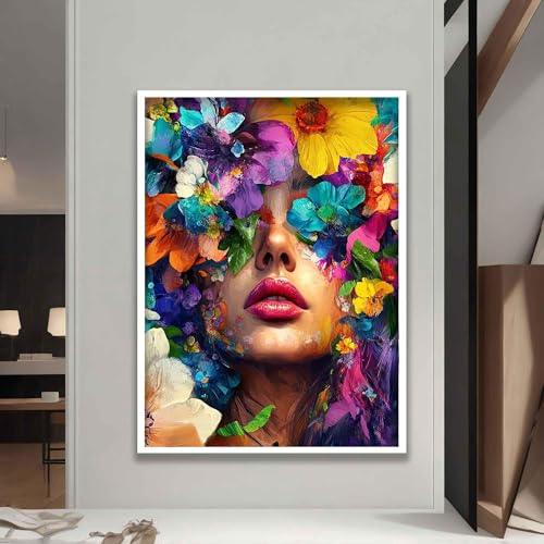 Imprimés de roses tableau mural fleurs 30x45cm moderne - 5