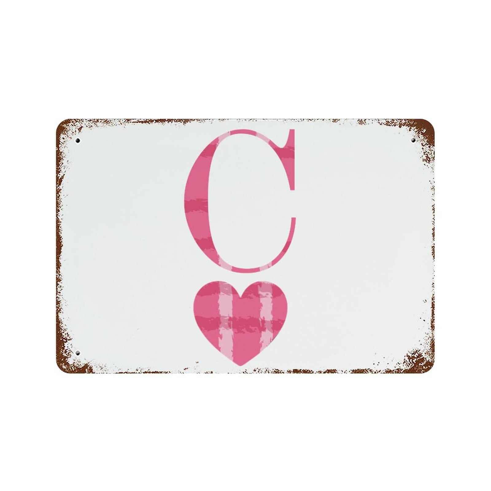 Panneau en aluminium I Love You pour la Saint-Valentin et chambre