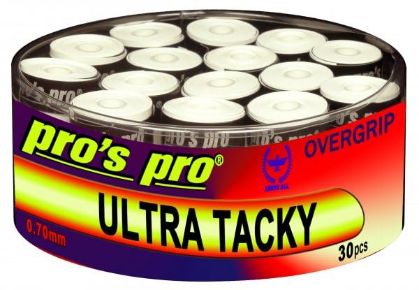 Pro's Pro Super Tacky Plus Overgrip - Paquete De 30 Unidades