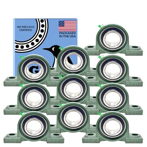 PGN UCP209-28 (10 Pack) Pillow Block Bearing - 1 3/4" Bore Self-Aligning