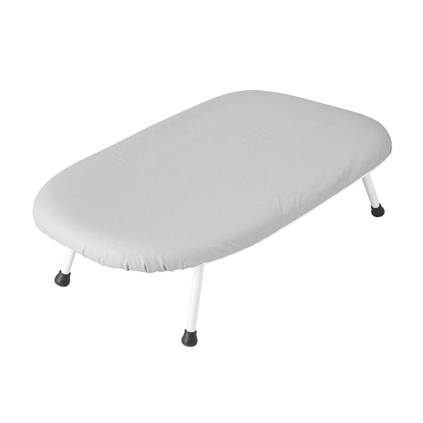 Sunnynest Grey 1Pc Foldable Table Ironing Board Checkered Steam Iron Pad With Rest