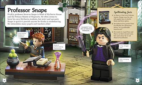 Image of LEGO Harry Potter A Spellbinding Guide to Hogwarts Houses