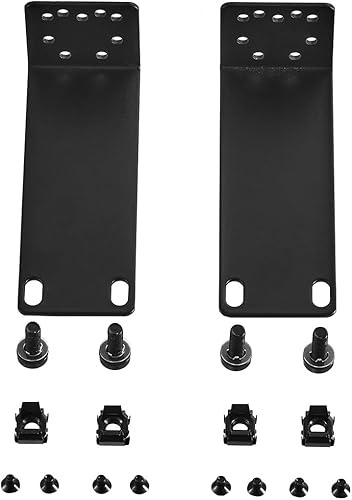 Miniatura 7 de Kit de oído para rack TP-Link de 19 pulgadas para interruptores de montaje en rack 1U Extensor de ancho de 10.6 pulgadas a 19 pulgadas