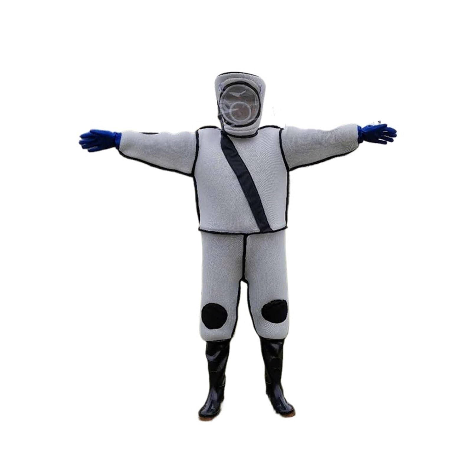 Traje de Apicultura Abeja Hornet previene/Ropa Protectora de Avispas de una Sola Pieza, Traje a Prueba de Abejas, Traje de cultor, Traje de Cultura 3D, Ventilador eléctrico USB(Medium)