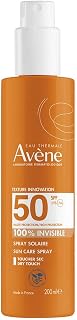 Sun Care - SPF 50 Sunscreen Spray - High Protection Against UVB/UVA - 100% Invisible Finish - Fresh & Light Texture - Dry Touch - Water Resistant - Sensitive Skin - 200 ml