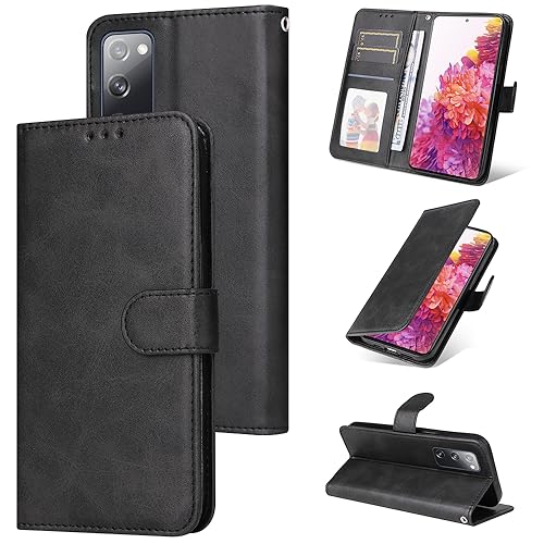 E-Lush Coque pour Samsung Galaxy S20 FE Cuir PU, Portefeuille Coque pour Samsung S20 FE Etui...