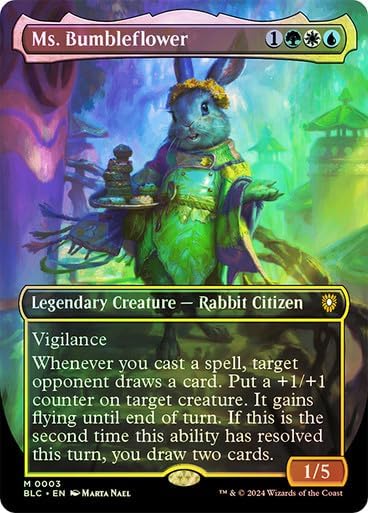 Generic Ms. Bumbleflower (Borderless) (Foil) (003) MTG Trading Card