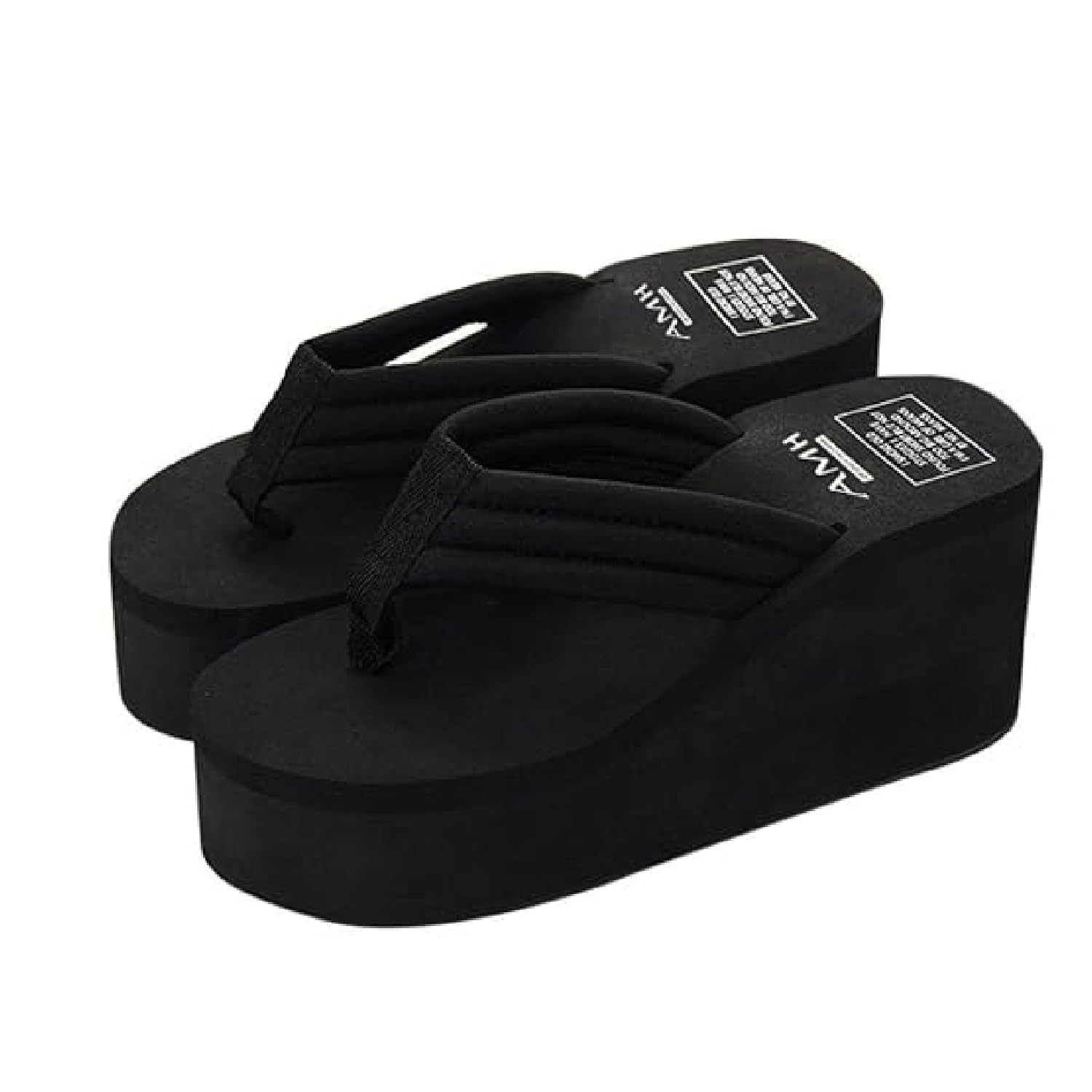 Slippers for Women High Platform Flip Flops High Heels Platform Wedges Slippers Women Flip Flop Pumps Summer platform slides sandals