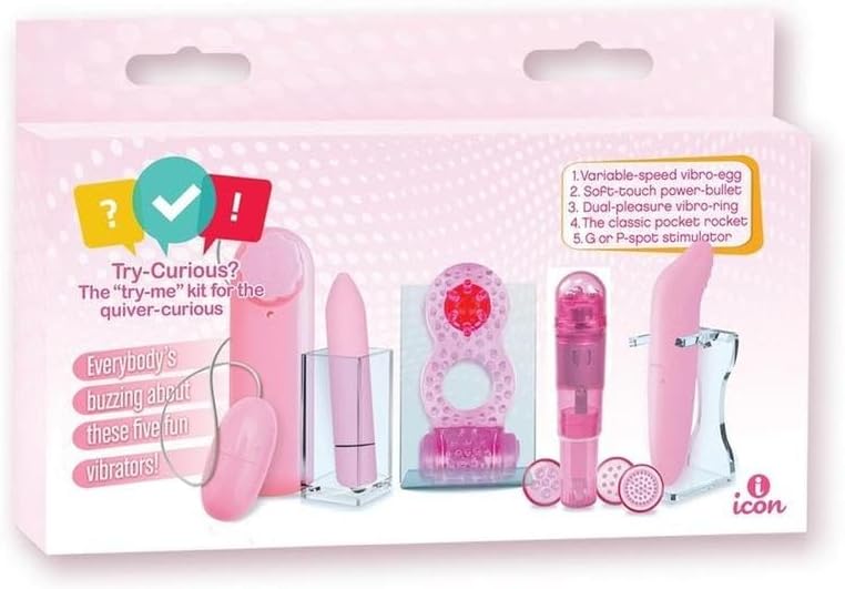 Experimente o Kit Curious Vibe - Rosa: Sementes para uma Noite Romântica com Velocidade Variável