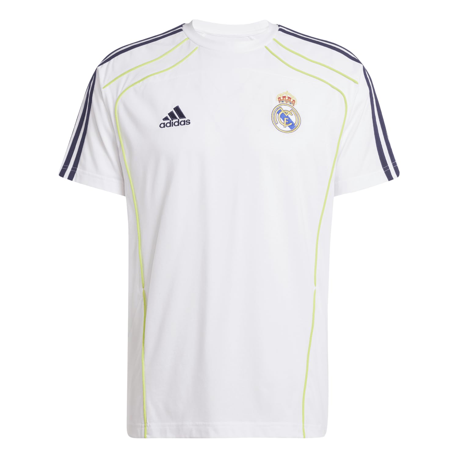 Adidas Men's White Real Madrid Ubp T-Shirt Xs