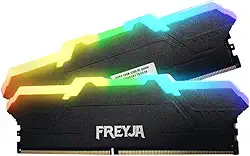 Memória RAM Freyja RGB 16GB (01x16GB) DDR4 3200MHz DIMM 1,2V, Excelente Desempenho para Computadores Desktop de Jogos