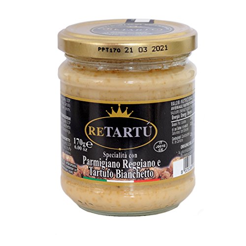 Giuliano Tartufi - Salsa bianca con Parmigiano Reggiano e Tartufo Bianchetto 170gr