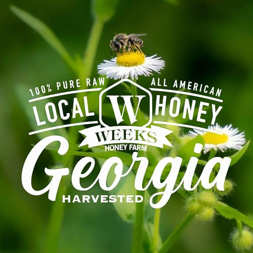 Miel Wildflower Weeks Honey Farm 32 Oz Pura y Cruda miniatura 5