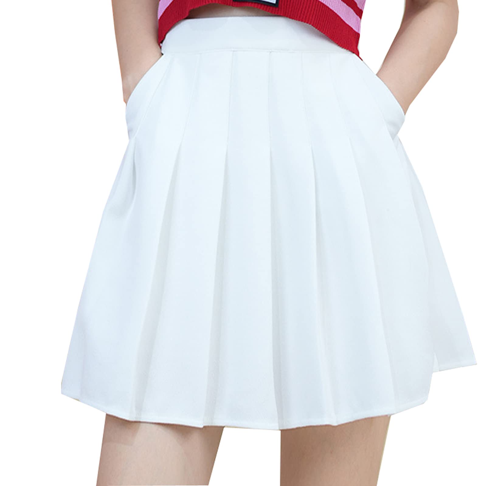 Falda larga para mujer, estilo retro, marca Norwaya
