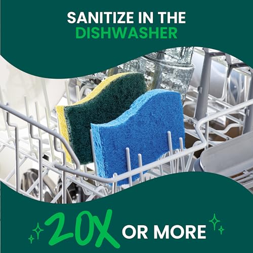 Image of Scotch-Brite Zero Scratch Sponge & Command Storage Bundle