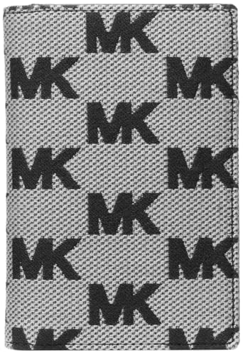 Michael Kors Men's Malone Folding Card Case, Black, One Size