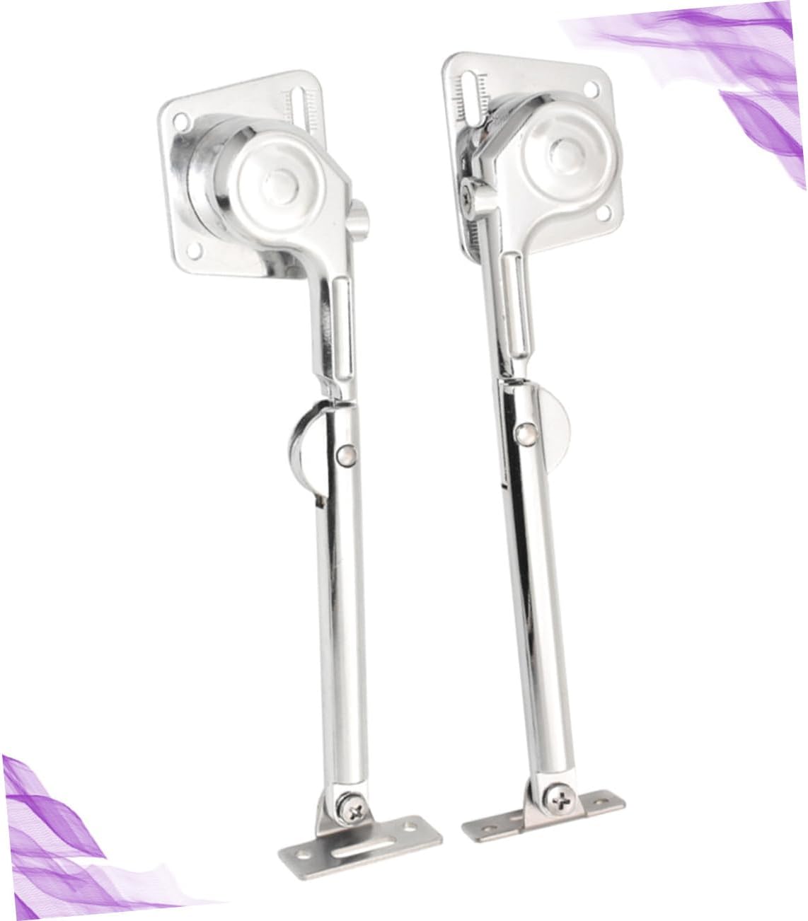 Luxshiny 2sets Heavy Duty Sturdy Door Lift Pole Easy Install Cabinet Pull Rod for Kitchen 2pcs*2