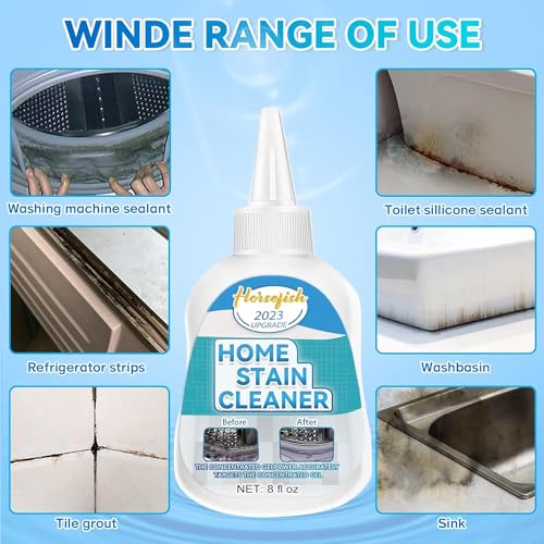 home remover gel 8 fl oz household washing machine cleaner for washing machine refrigerator strips for tiles grout sealant bathroom cleaning home kitchen sinks cleaning grout cleaner