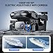 Drone with Camera 1080P HD FPV Foldable Mini Drone for Beginners Kids Adults, Drone with One Key Take Off/Landing, Gesture Selfie, Altitude Hold, 3D Flip, Easy to Fly, 2 Batteries, Toys for Boys Girls