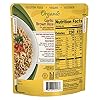 Tasty Bite Organic Brown Rice Garlic, 8.8 Ounce, Pack of 6, Ready to Eat, Microwavable, Gluten-Free Garlicky Rice
