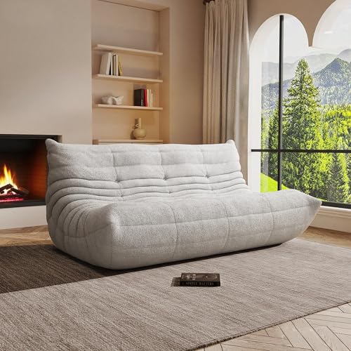 Image of Modular Sectional Sofa Couches L-Shape Couch 3 Seat Modular Sofa Memory Foam Sectional Couches for Living Room, (Gray, 3-Seater)