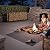 Benass 8FT Firewood Rack Outdoor with Cover, Heavy Duty Outdoor Firewood Racks, Metal Fire Wood Rack with 600D Oxford Waterproof Cover, Indoor/Outdoor Firewood Storage, Black