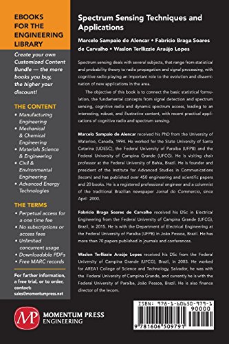 Spectrum Sensing Techniques and Applications
