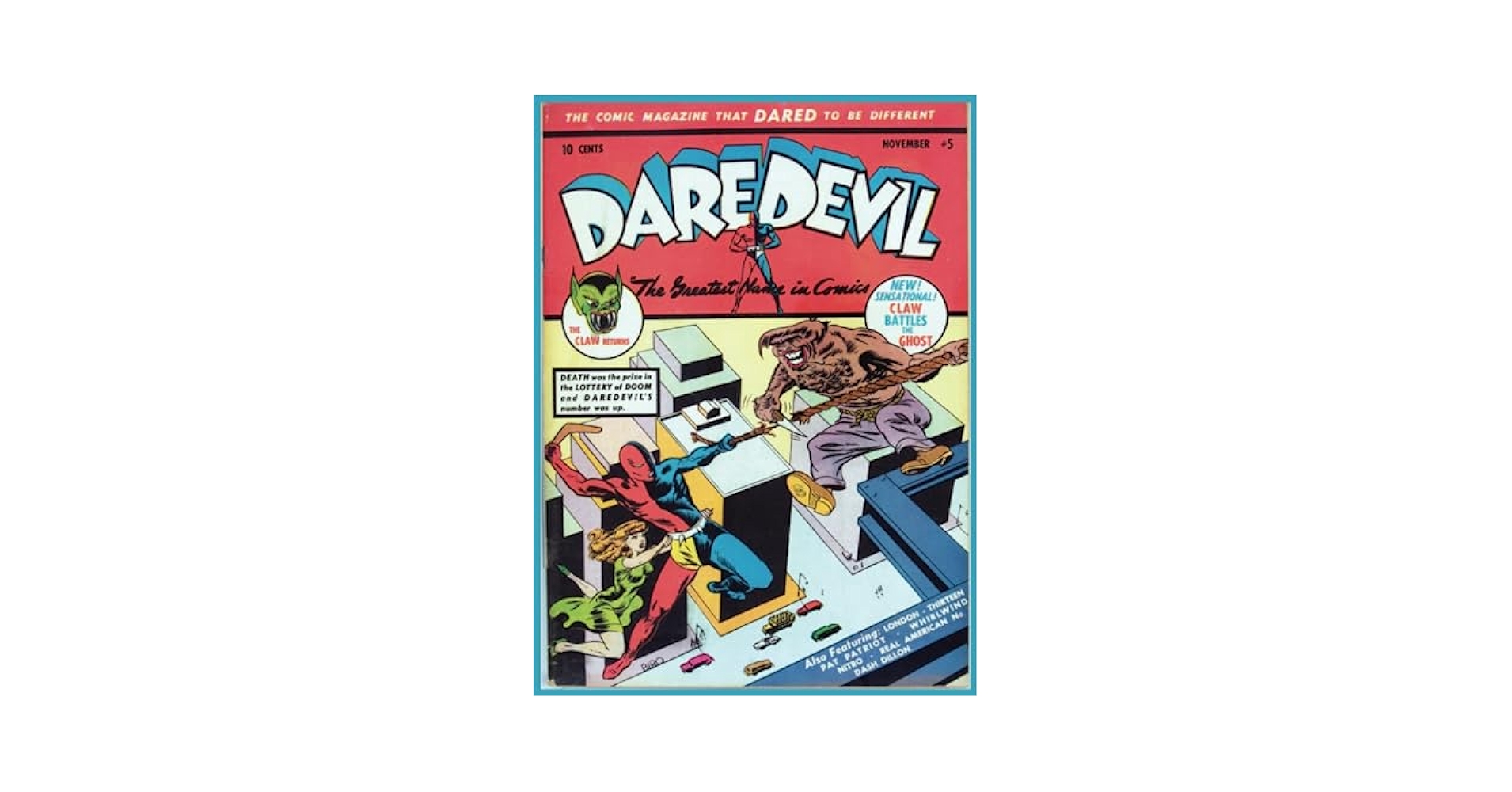 デアデビル #23 グラディエーター ❗️アメコミリーフ・ヴィンテージ デアデビル #23 グラディエーター ❗️アメコミリーフ