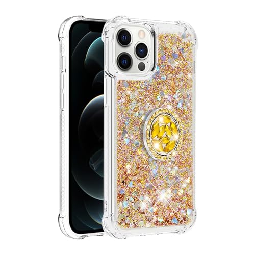 【Design Lucido】Gli strass sui bordi e sull'anello, lo stile scintillante del cristallo aggiungono ulteriore glitter a questa bellissima Cover. Le paillettes non brilleranno solo sotto il sole ma anche in ufficio, al ristorante e a casa, la Cover con paillettes mostrerà la bellezza del tuo iPhone X/iPhone XS.