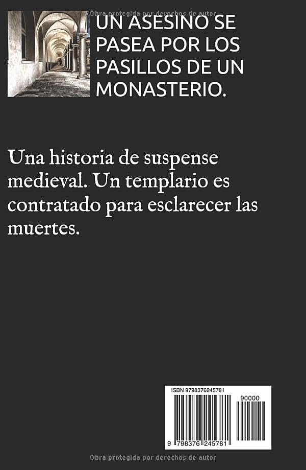 Vista 2 de El Asesino del Monasterio Una historia de suspense y misterio en la Edad Media. El autor nos sumerge en una narrativa puramente intrigante.
