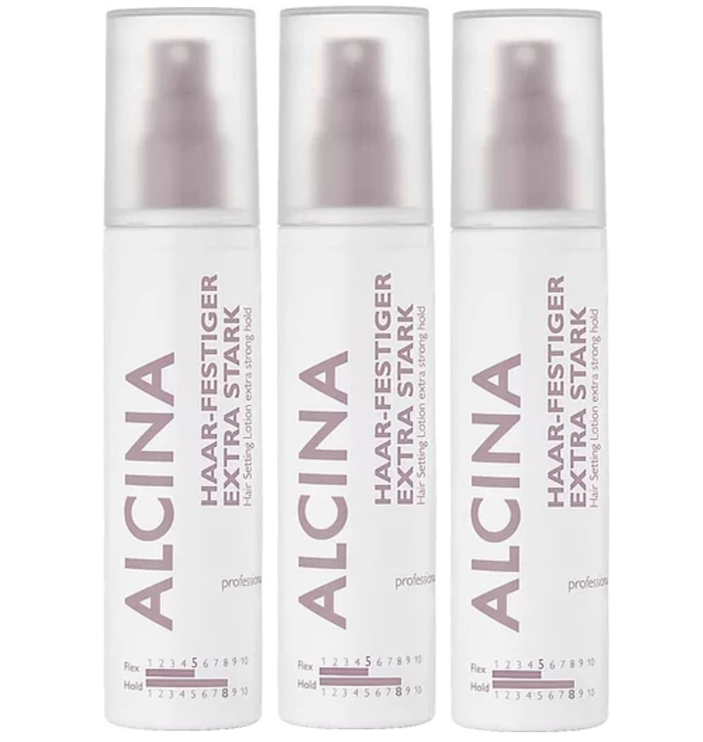 3er Haar Festiger Extra Starker Halt Alcina 125 ml