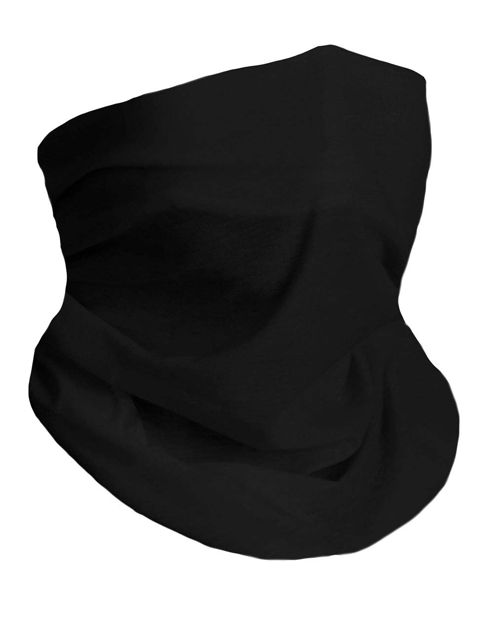 Black Seamless Mask Bandana