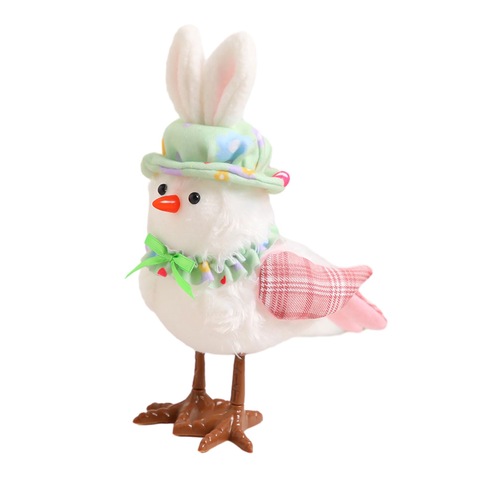 Msioytog Creative Owl with LED Lighted Cartoon Doll Easter Decorations for Home Decor Desktop Ornament 2024 New Year Owl Doll Toy