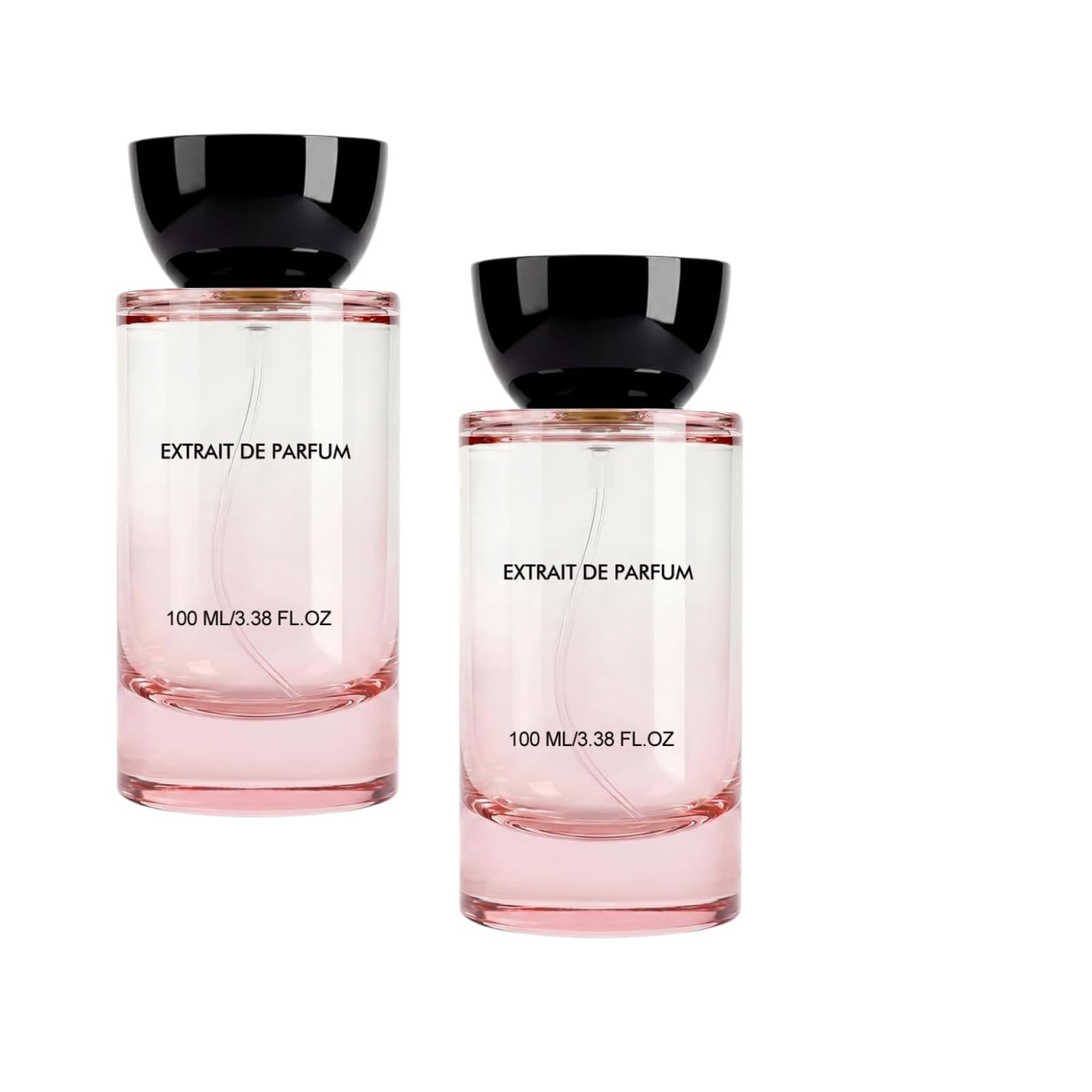 Extrait de Parfum Rose Orientale 100 ml, Sillage Longue Tenue Femme (2 boîte)