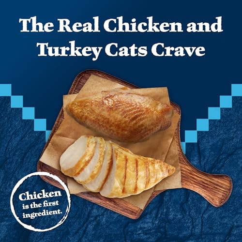 Image of Blue Buffalo Wilderness Chicken & Turkey Adult Wet Cat Food, 5.5 oz, 24 ct