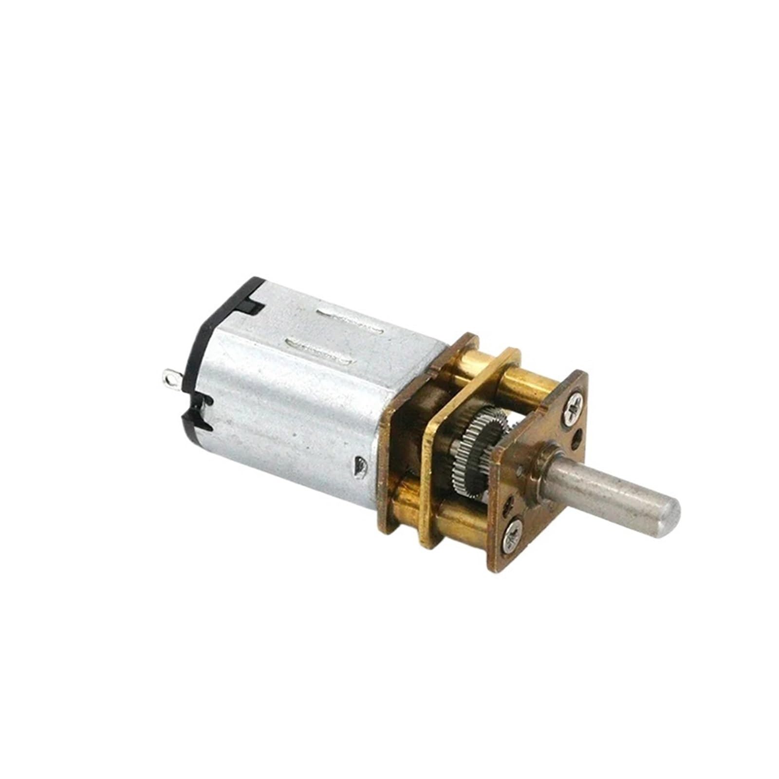 10 motores de CC con engranajes de metal en miniatura N20 de 3 V/6 V/12 V CC con engranajes(15RPM,6V)