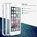 iPhone 6s Plus Case, Ansiwee Reinforced Frame Crystal Highly Durable Shock-Absorption Flexible Soft Rubber TPU Bumper Hybrid Protective Case for Apple iPhone 6s/6 Plus 5.5inch (Pearl White)