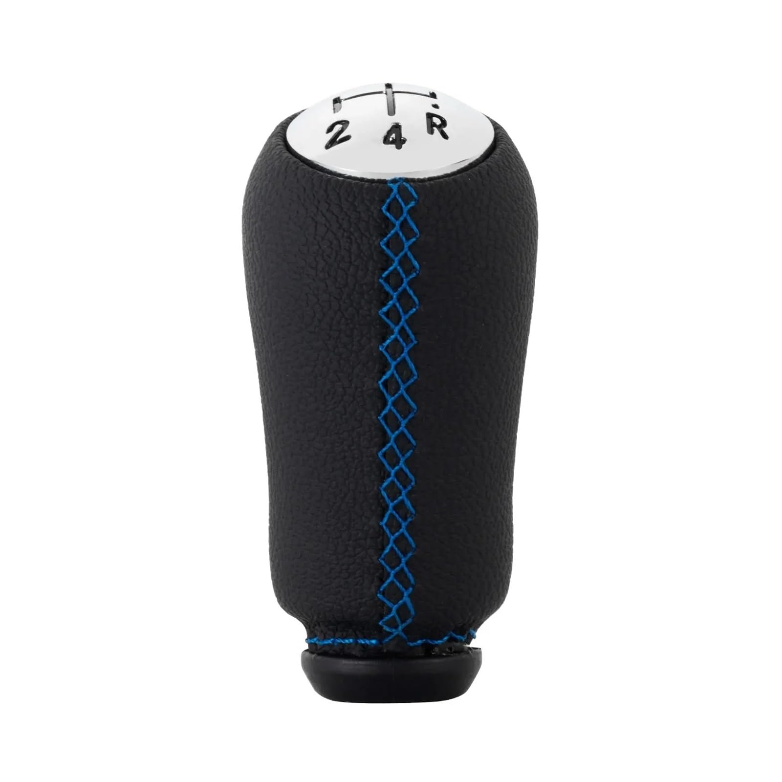 Mkgkacvcpt Blue Stitching Manual Shifter Knob For Megane 2 For Clio For Scenic 5 Speed Gear Shift Knob Stick Head Shifter Lever Handle(Blue Stitching)