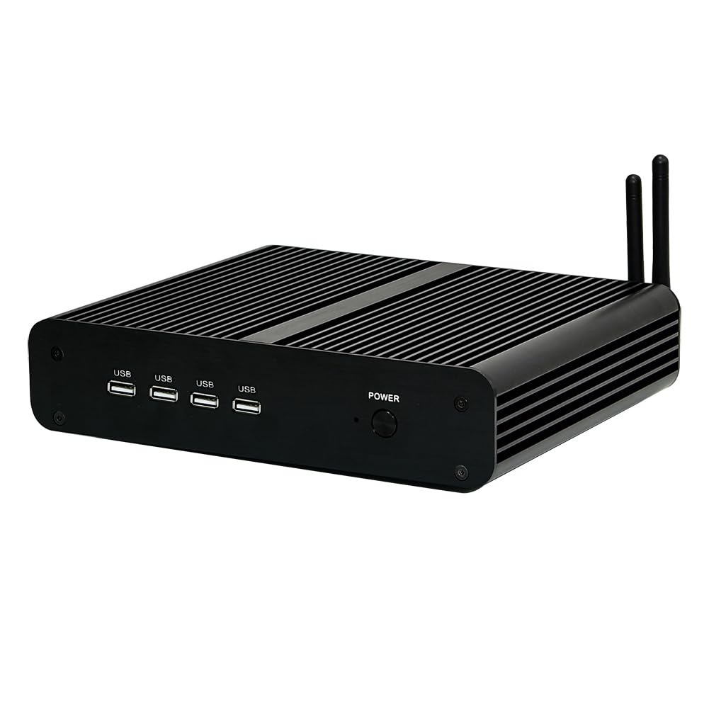 4K Fanless Mini PC, Desktop Computer, Server, I7 8550U 8565U 8559U 8569U 8650U, Windows 11 pro or Linux Ubuntu, BM14, WiFi, BT, DP, HDMI, LAN, 0 RAM, 0 Storage, Barebone No System